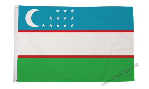 Uzbekistan Flag